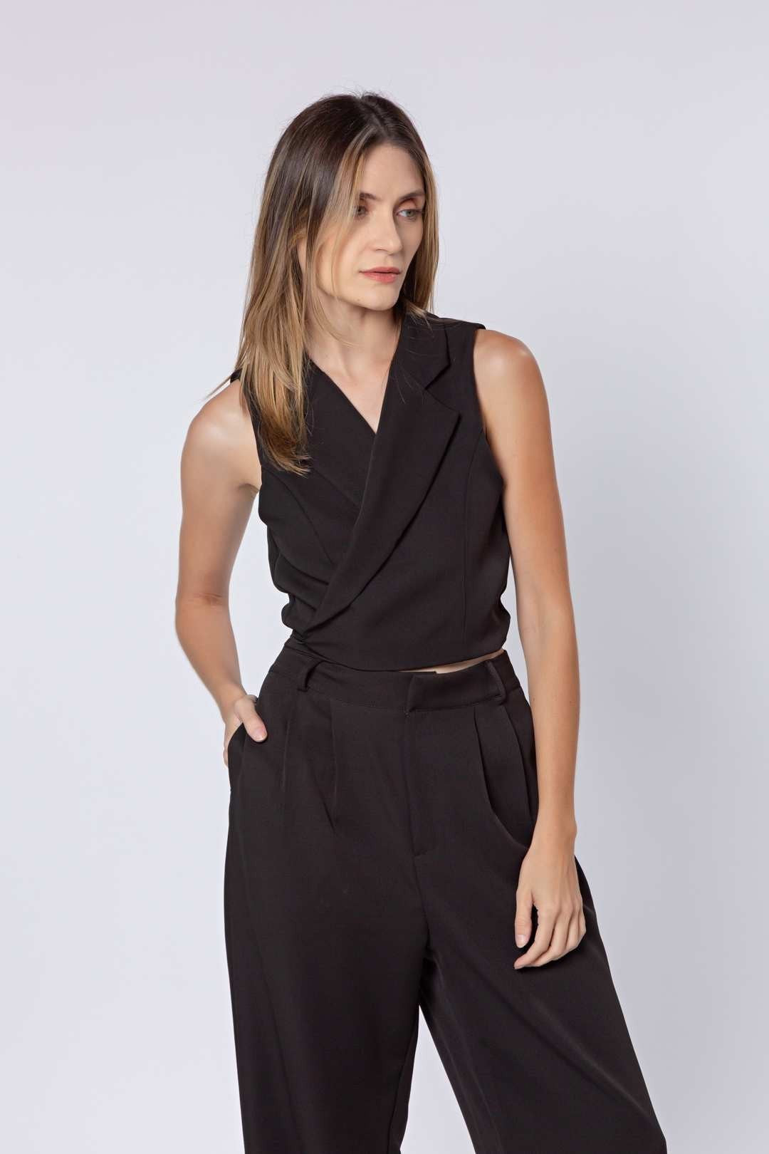 Blusa Bozzetti em Alfaiataria