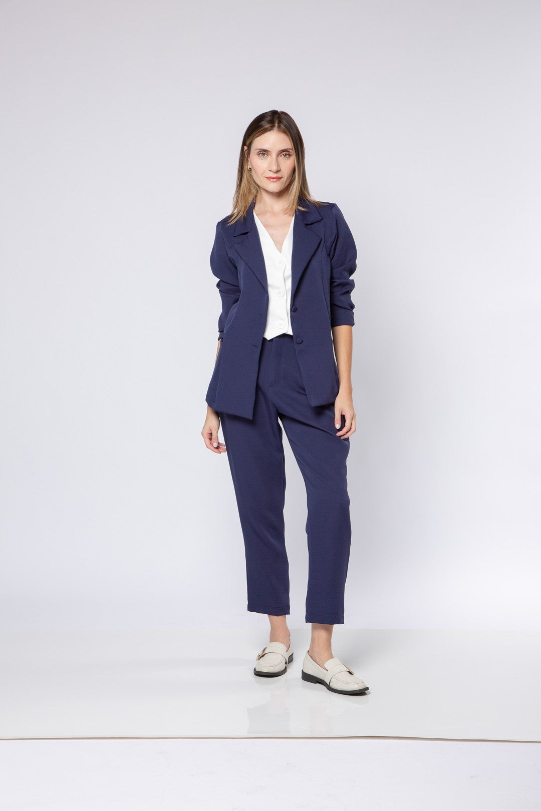 Conj 3 Peças em Alfaiataria (Calça, Colete e Blazer)✨
